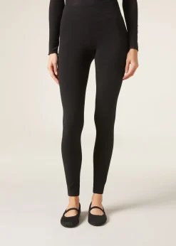 Leggings^Calzedonia Supima Cotton Leggings 019 - Black