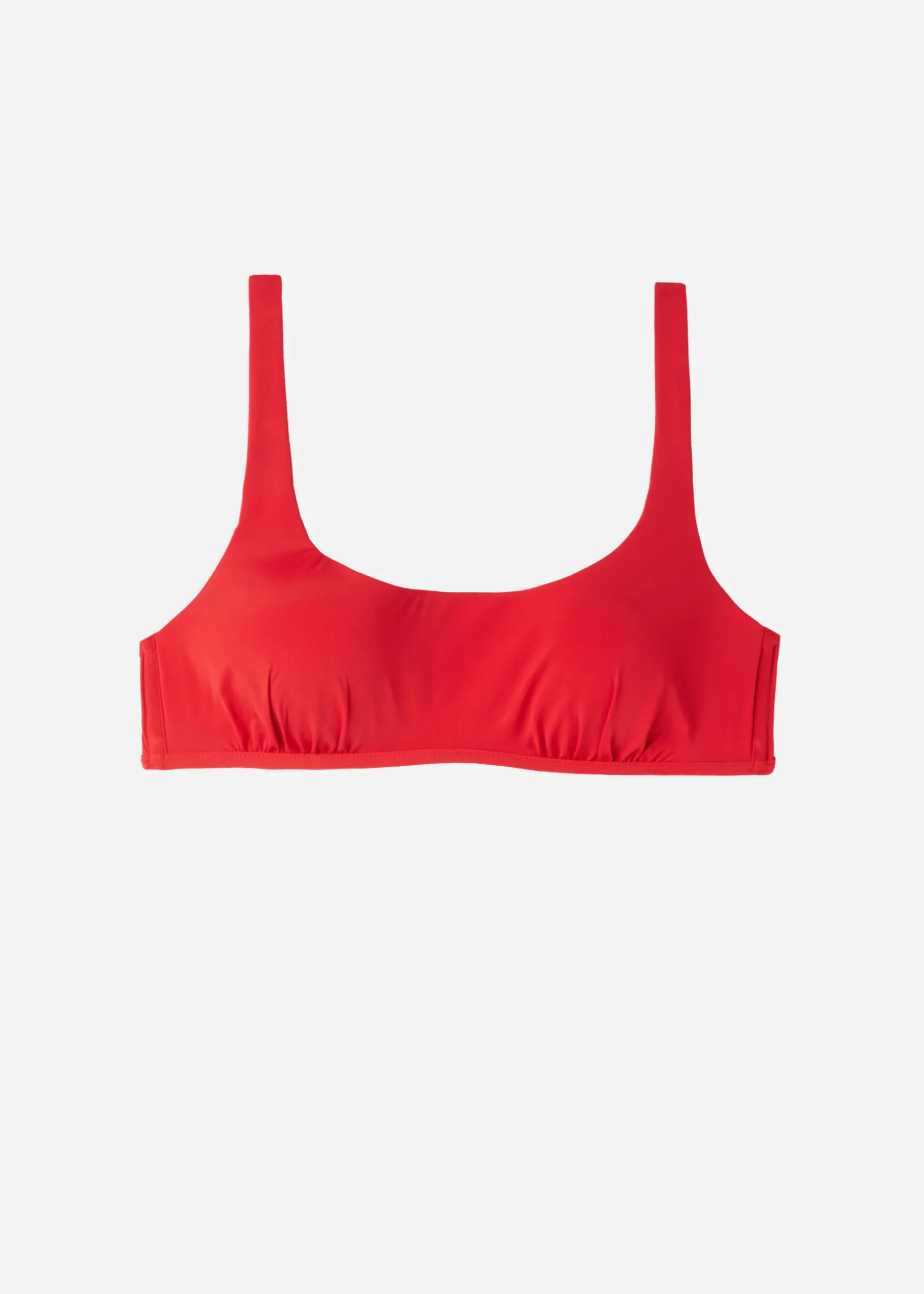 Bikini^Calzedonia Tank Style Swimsuit Top Indonesia 645C - Summer Red