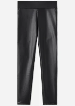 Leggings^Calzedonia Thermal Leather Effect Leggings 019 - Black