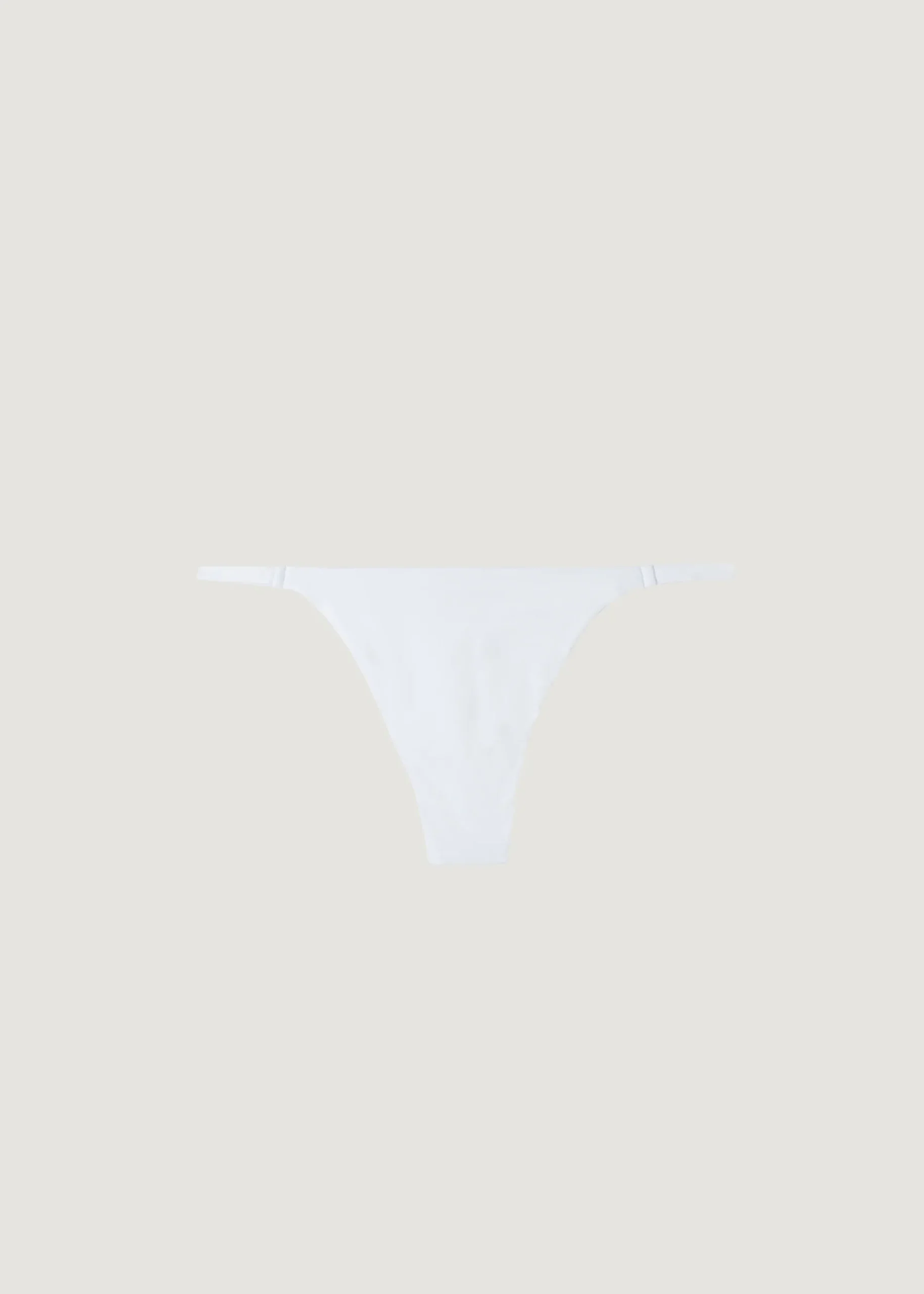 Bikini^Calzedonia Thong Bikini Bottoms Indonesia 01 - White