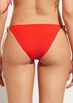 Bikini^Calzedonia Tie Bikini Bottoms Berlino 529C - Luxury Red