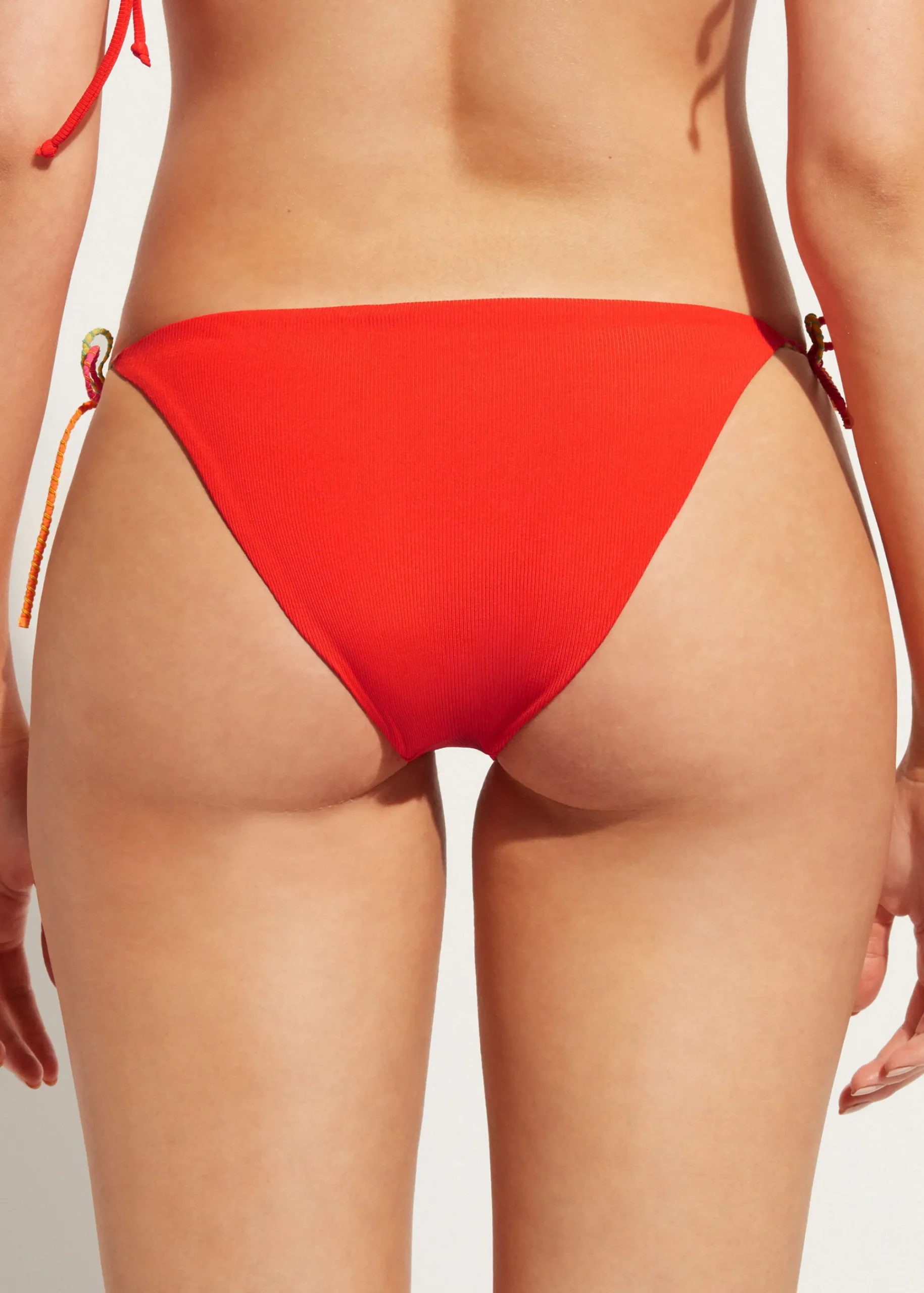 Bikini^Calzedonia Tie Bikini Bottoms Berlino 529C - Luxury Red