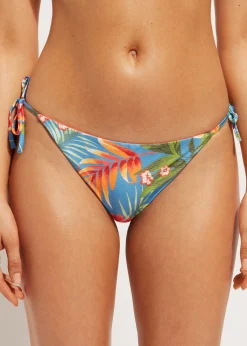 Bikini^Calzedonia Tie Bikini Bottoms Maui 642C - Jungle Flowers