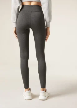 Leggings^Calzedonia Total Shaper Leggings 474 - Grey Blend