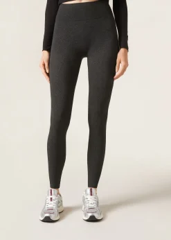 Leggings^Calzedonia Ultra Opaque Microfibre Leggings 474 - Grey Blend