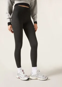 Leggings^Calzedonia Ultra Opaque Microfibre Leggings 474 - Grey Blend