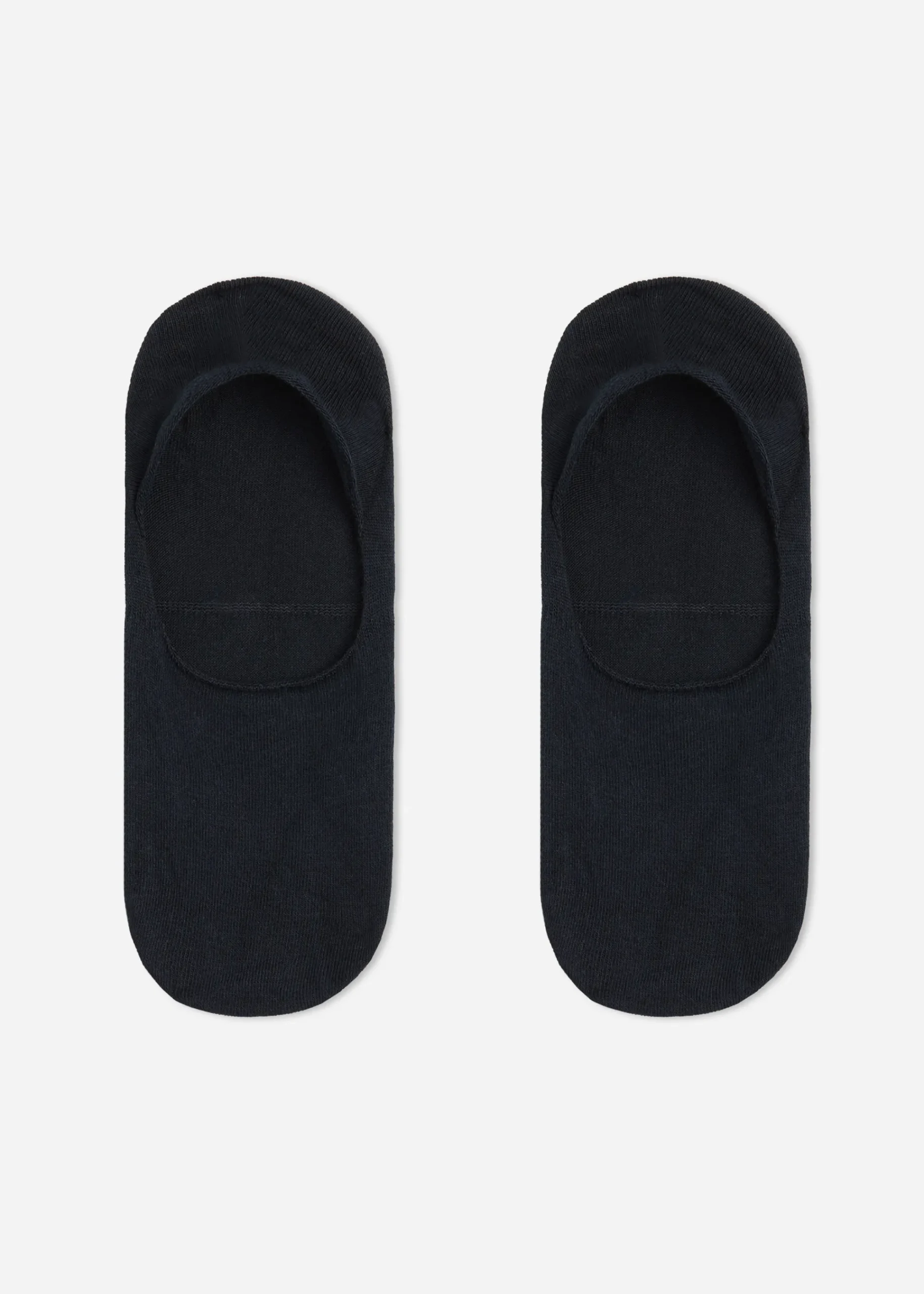 Invisible^Calzedonia Unisex Cotton Invisible Socks 016 - Blue