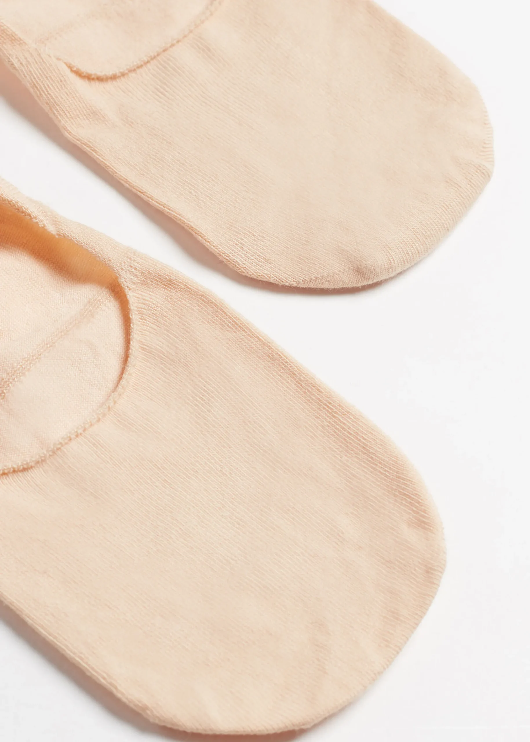 Invisible^Calzedonia Unisex Cotton Invisible Socks 600 - Caramel