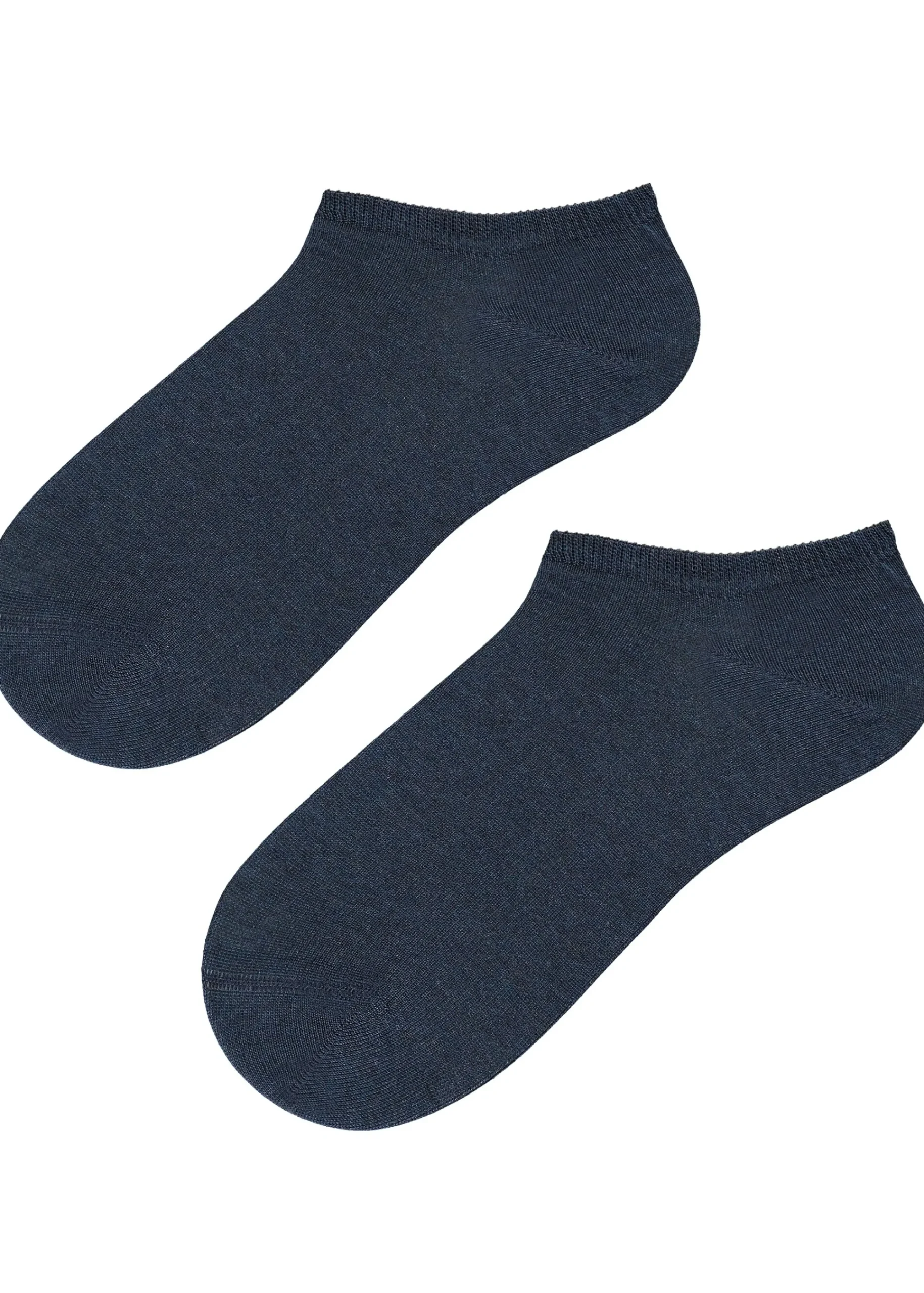 No-Show^Calzedonia Unisex Cotton Pop Socks 120 - Blue Denim