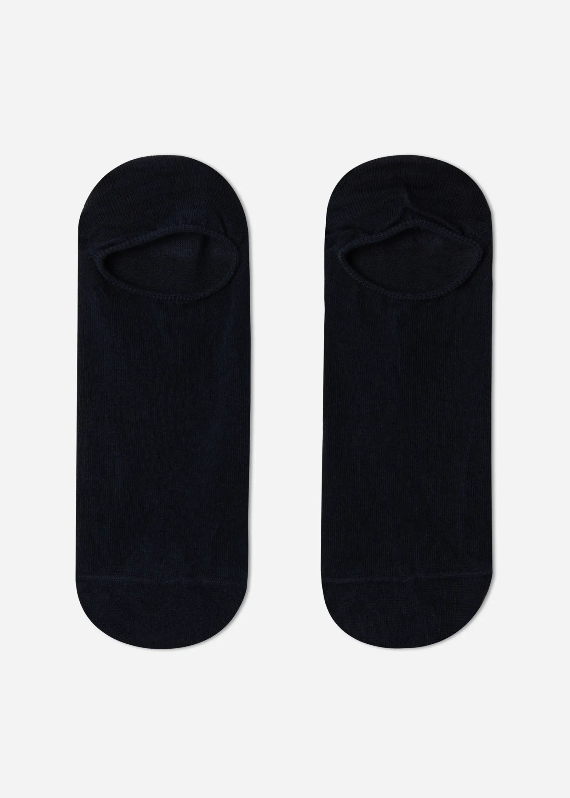 No-Show^Calzedonia Unisex Cotton Pop Socks 016 - Blue