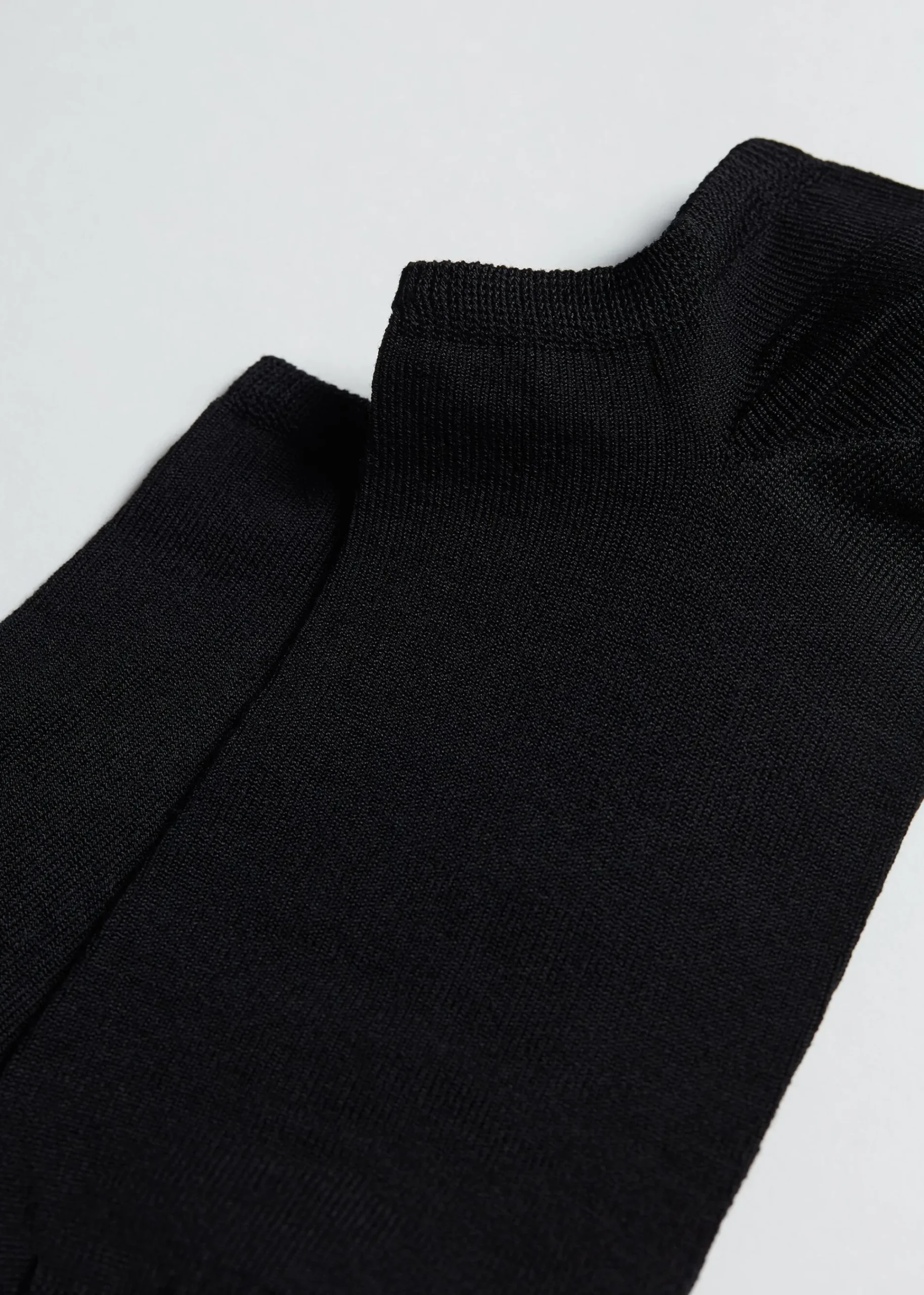 No-Show^Calzedonia Unisex Cotton Pop Socks 019 - Black