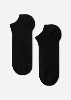No-Show^Calzedonia Unisex No-Show Socks With Cashmere 019 - Black
