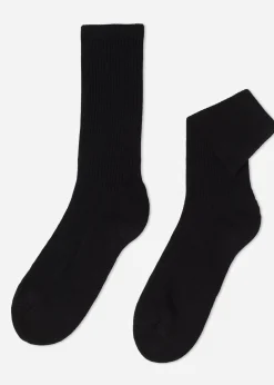 Long Socks^Calzedonia Unisex Sport Socks 019 - Black