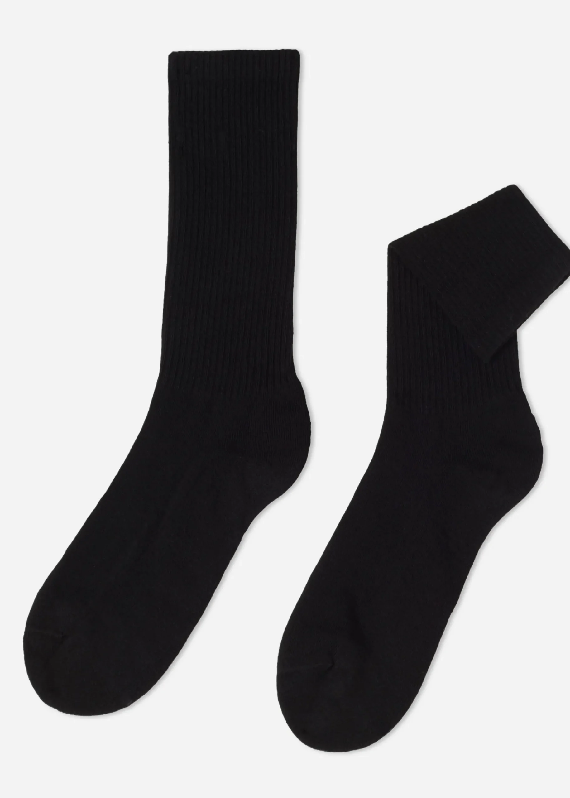 Long Socks^Calzedonia Unisex Sport Socks 019 - Black
